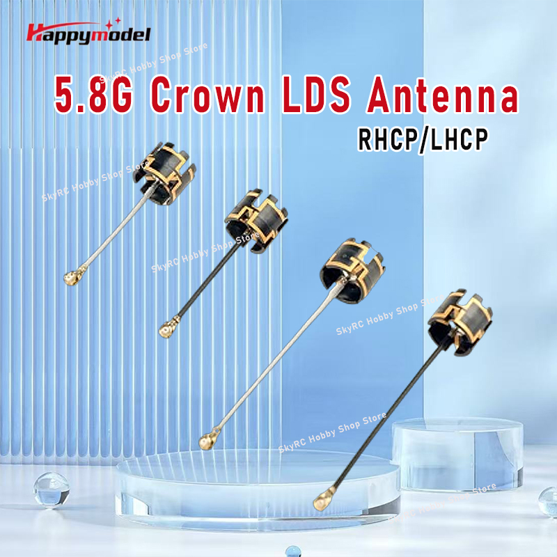 Drone Kit Long Range - Happymodel 5.8G Crown LDS Antenne RHCP/LHCP