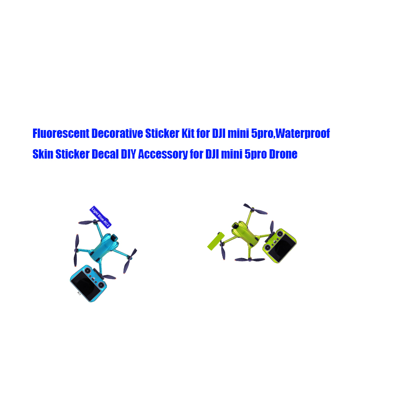 Drone Kit Waterproof - Fluorescerende decoratieve stickerkit voor DJI mini